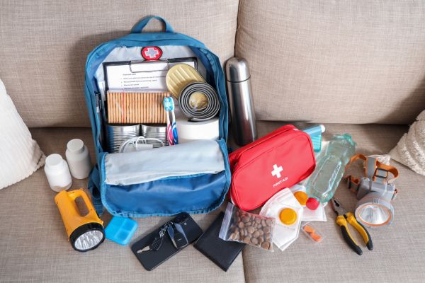 Emergency preparedness kit for home